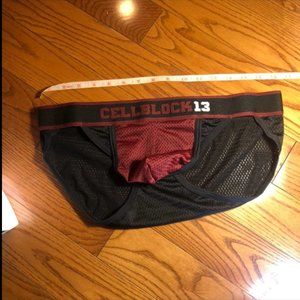 Men's CELLBLOCK 13 Mesh Brief - L